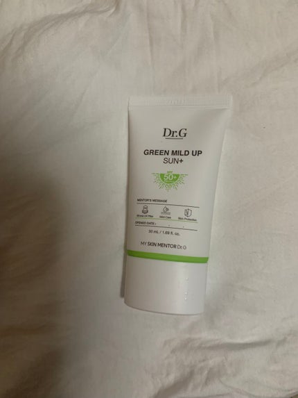グリーンマイルドアップサンプラス/Dr.G/日焼け止めクリームを使ったクチコミ(1枚目)