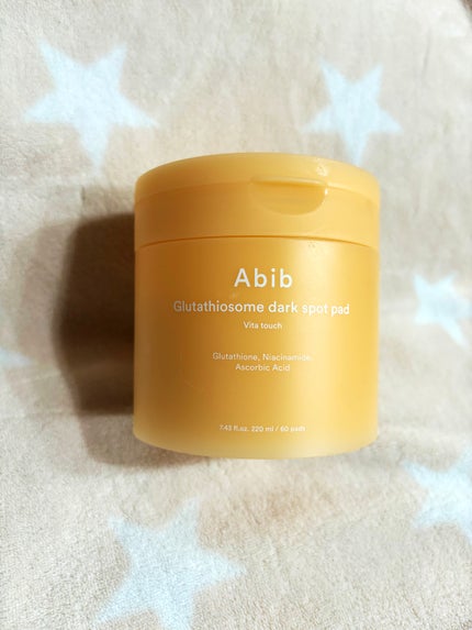 グルタチオンソームダークスポットパッドビタタッチ/Abib /トナーパッドを使ったクチコミ(1枚目)