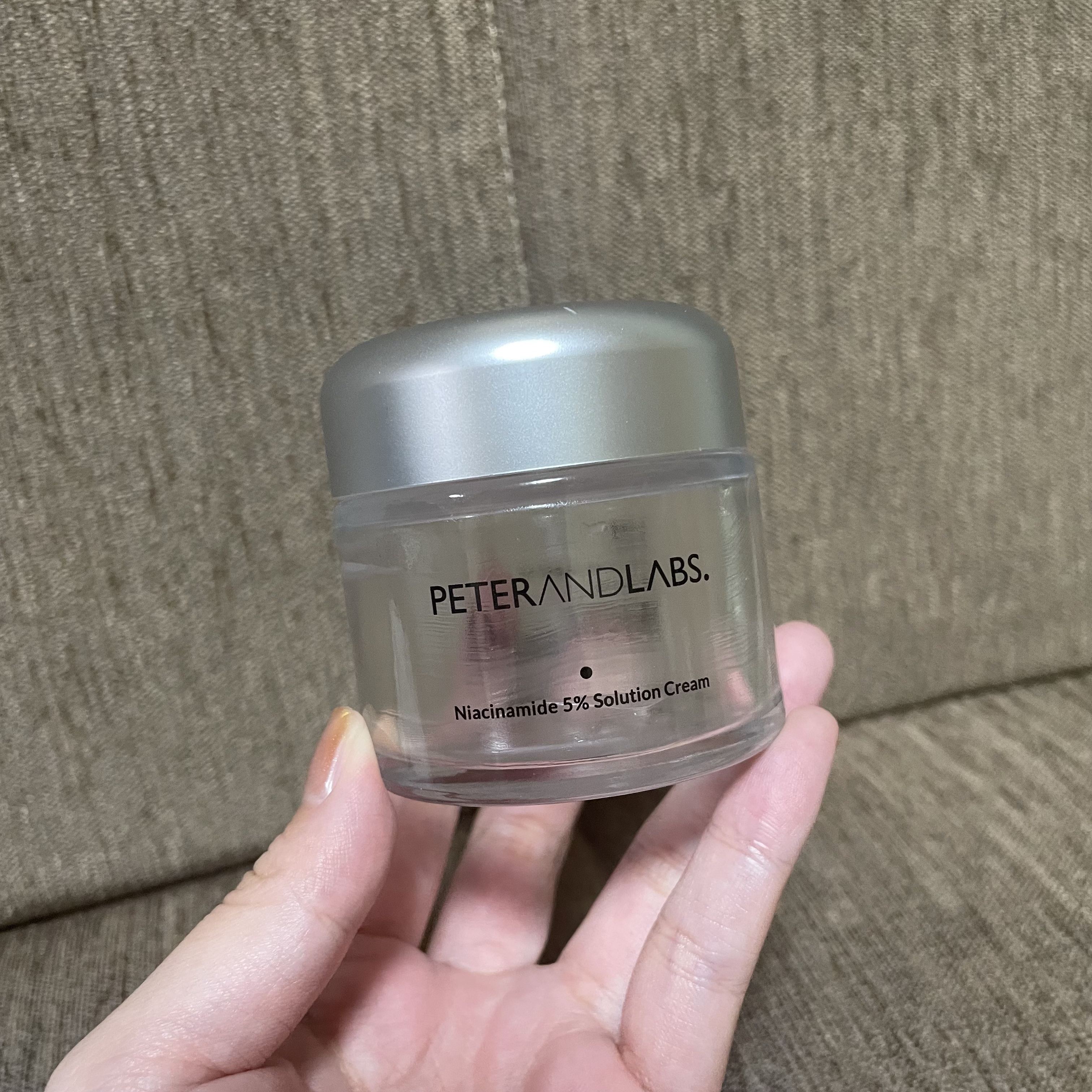 ナイアシンアミド5% ソリューション モイスチャークリーム/PETERANDLABS/フェイスクリームを使ったクチコミ（2枚目）