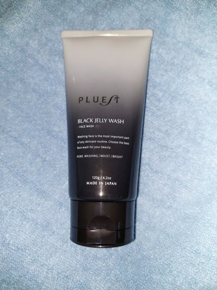 BLACK JELLY WASH(ブラックジェリーウォッシュ)/PLUEST/その他洗顔料を使ったクチコミ(1枚目)