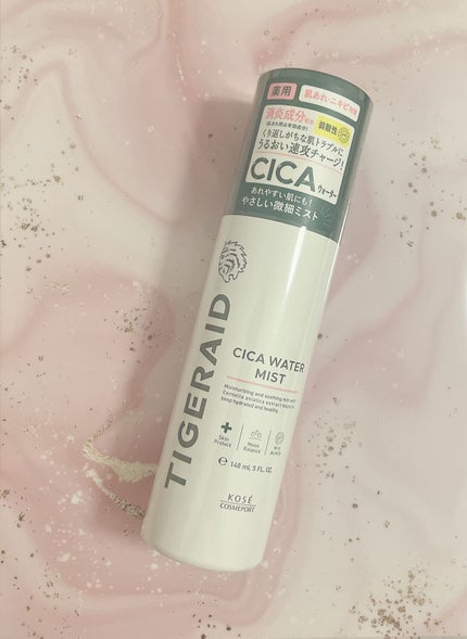 薬用 CICA ウォーターミスト/タイガレイド/ミスト状化粧水を使ったクチコミ(1枚目)