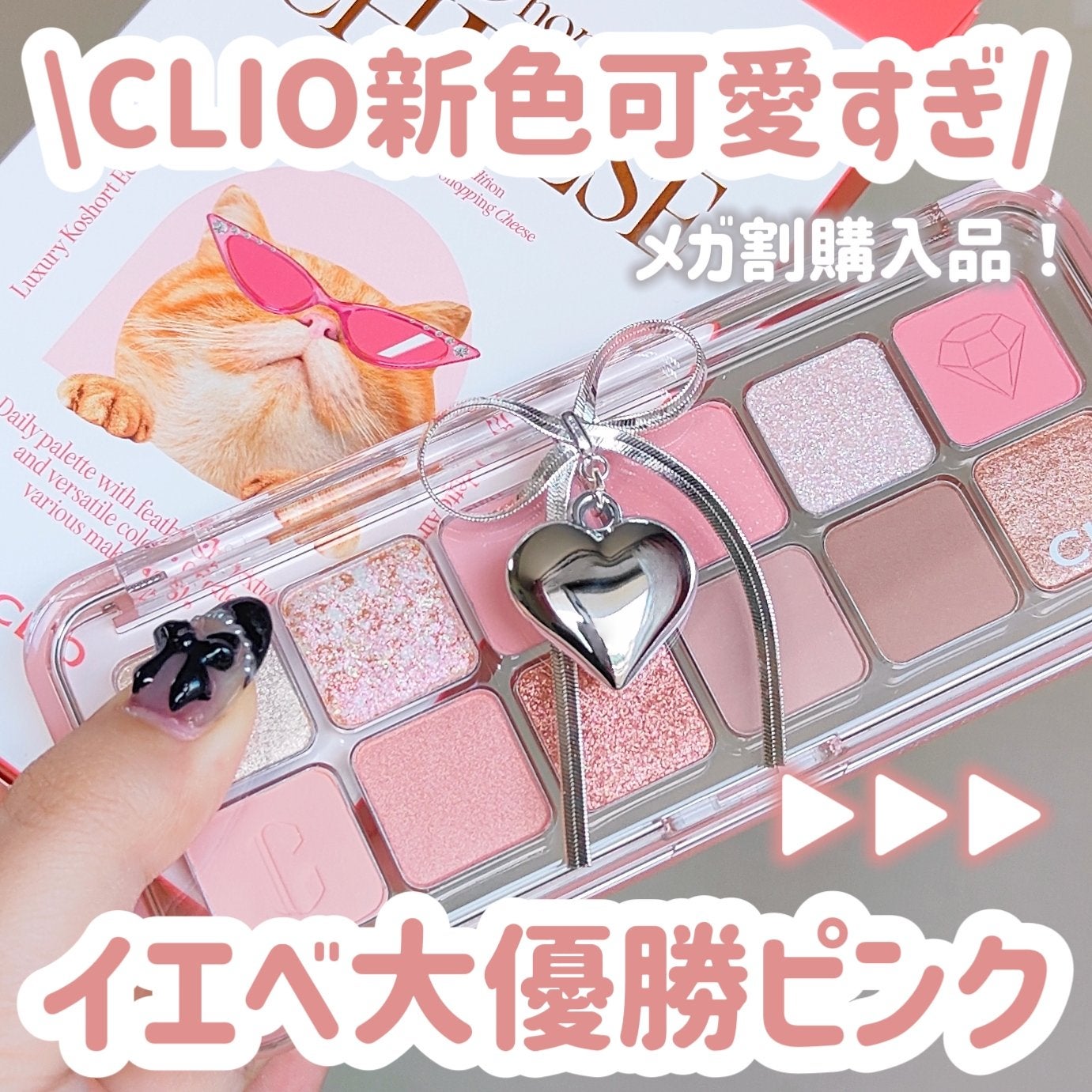 プロ アイ パレット エアー/CLIO/アイシャドウパレットを使ったクチコミ(1枚目)