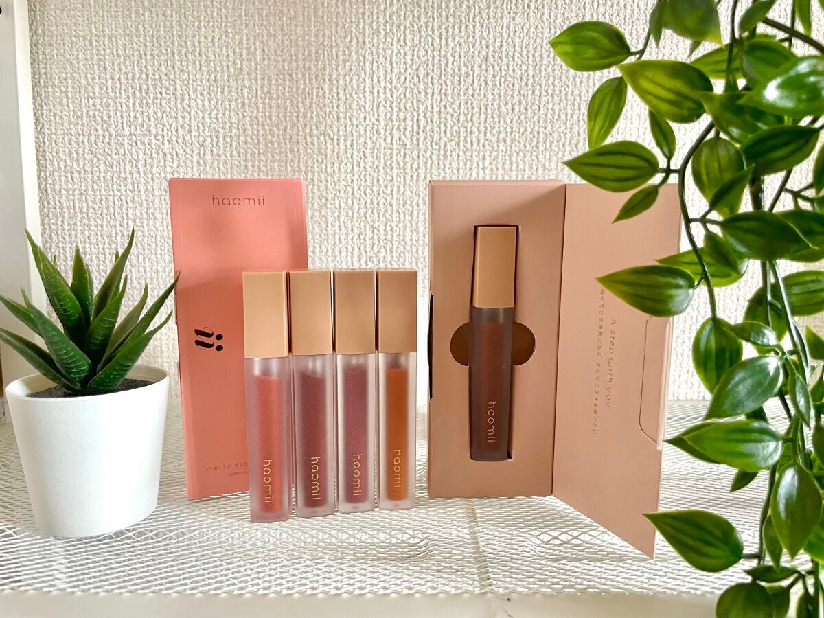 Melty flower lip tint/haomii/口紅を使ったクチコミ(1枚目)