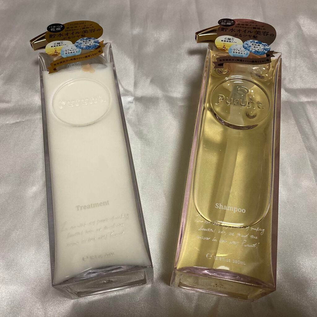 プルント モイストリッチ美容液シャンプー/モイストリッチリペア美容液トリートメント/Purunt./市販シャンプーを使ったクチコミ(1枚目)