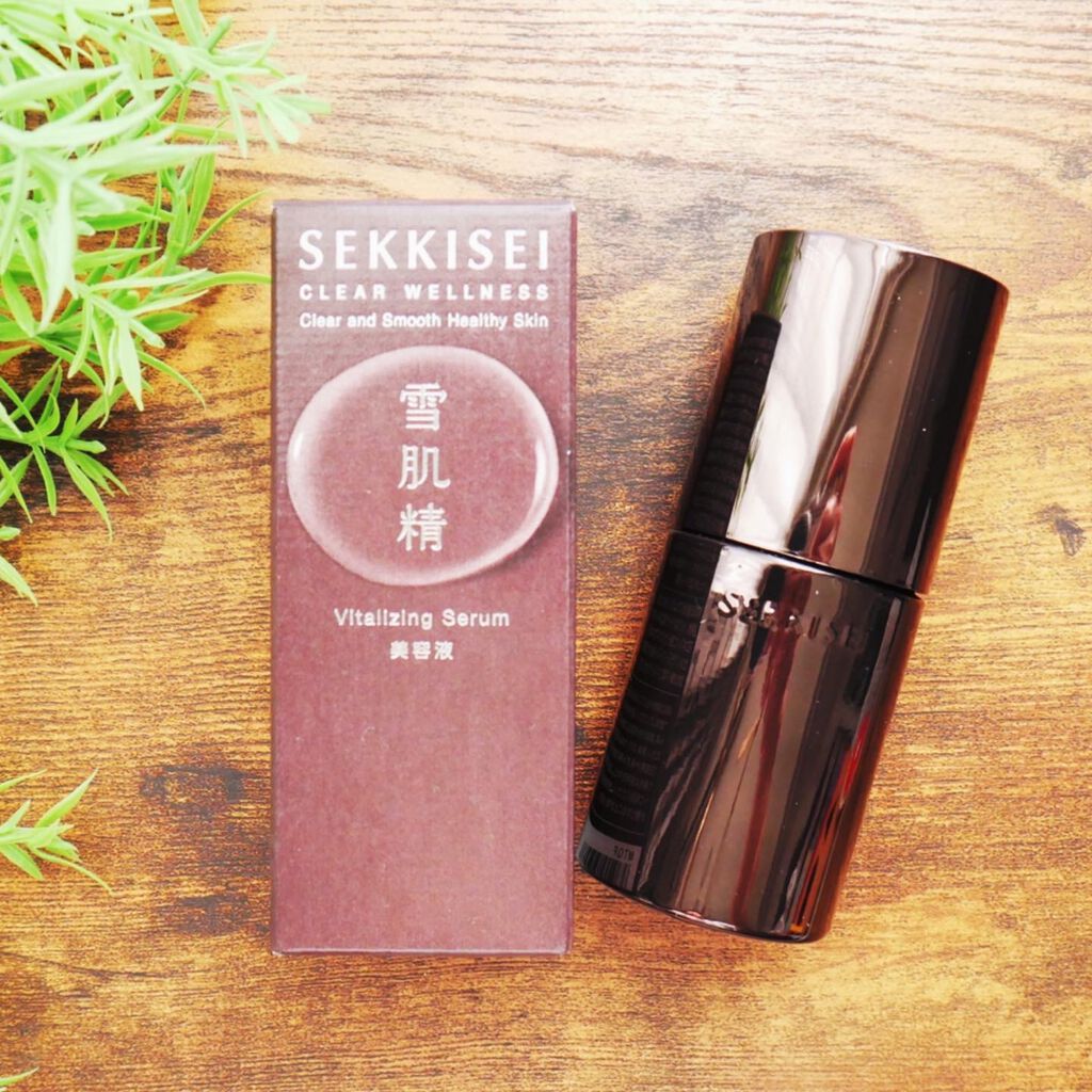 クリアウェルネス V セラム/雪肌精/美容液を使ったクチコミ（1枚目）
