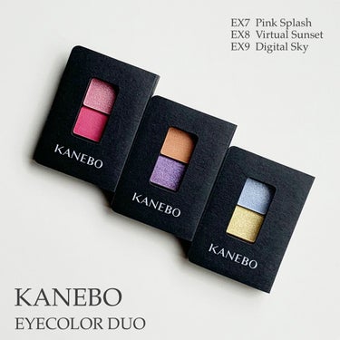 カネボウ アイカラーデュオ EX8 Virtual Sunset/KANEBO/アイシャドウパレットを使ったクチコミ（1枚目）