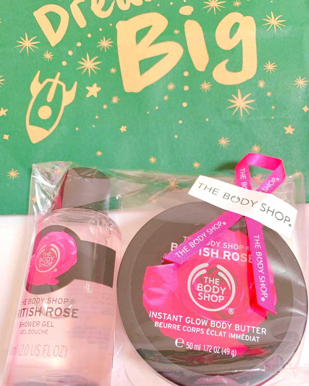 ボディバター ブリティッシュローズ/THE BODY SHOP/ボディクリームを使ったクチコミ(1枚目)