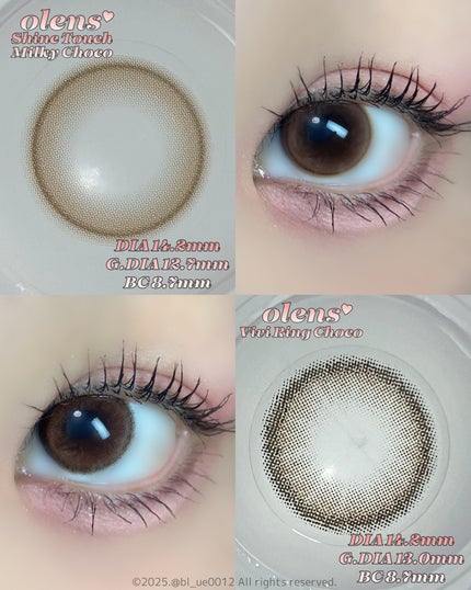ViVi Ring 1day/OLENS/ワンデー(1DAY)カラコンを使ったクチコミ(2枚目)