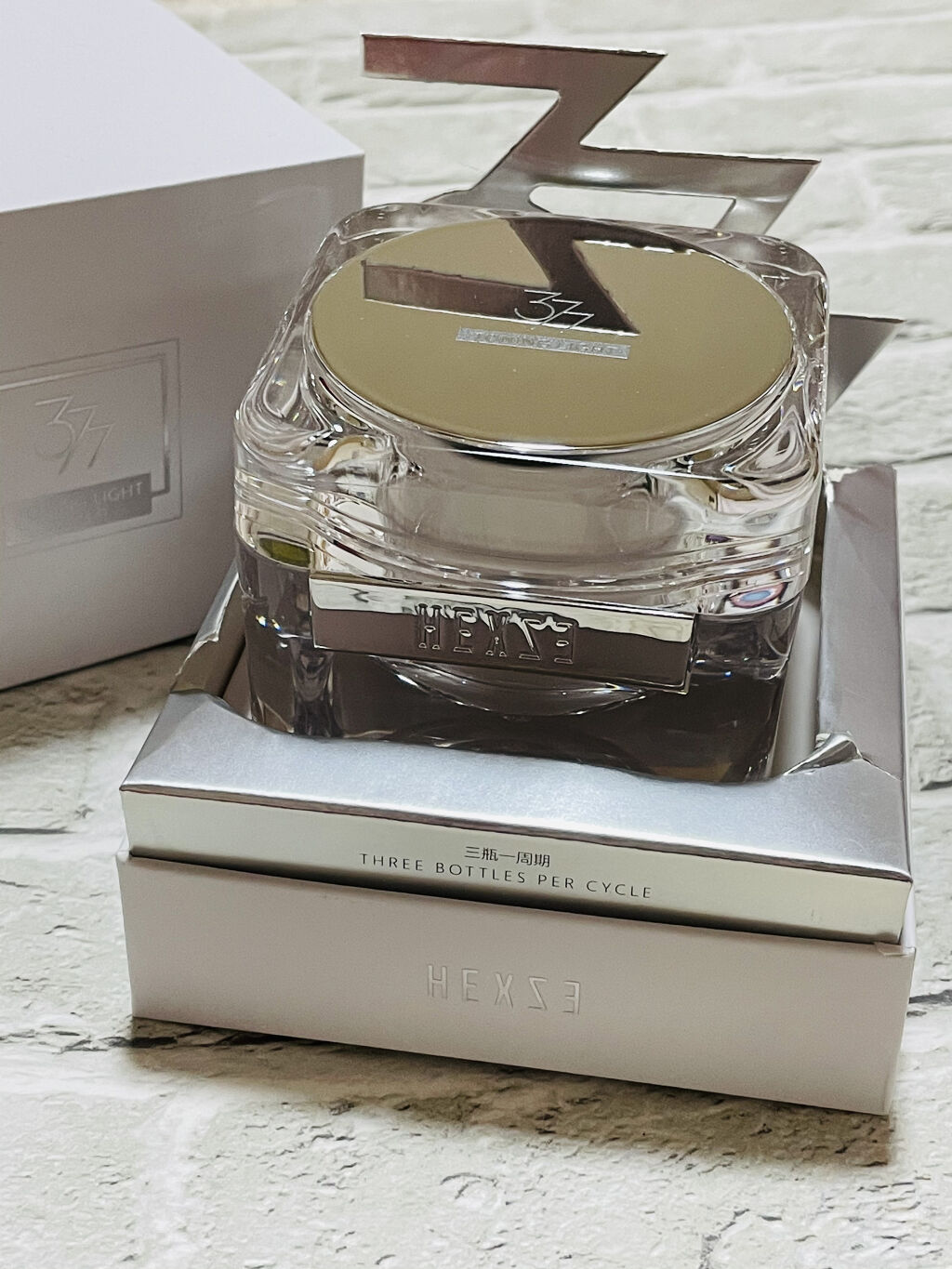 HEXZE３７７SRクリームフェイスモイスチャライザークリーム/HEXZE（ヘックスゼ）/フェイスクリームを使ったクチコミ（1枚目）