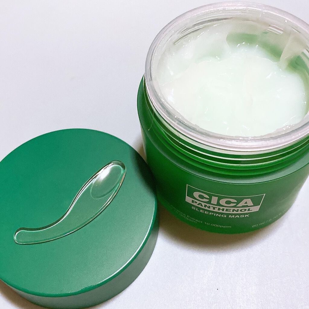 シカパンテノールスリーピングマスク/SNP/フェイスクリームを使ったクチコミ(3枚目)