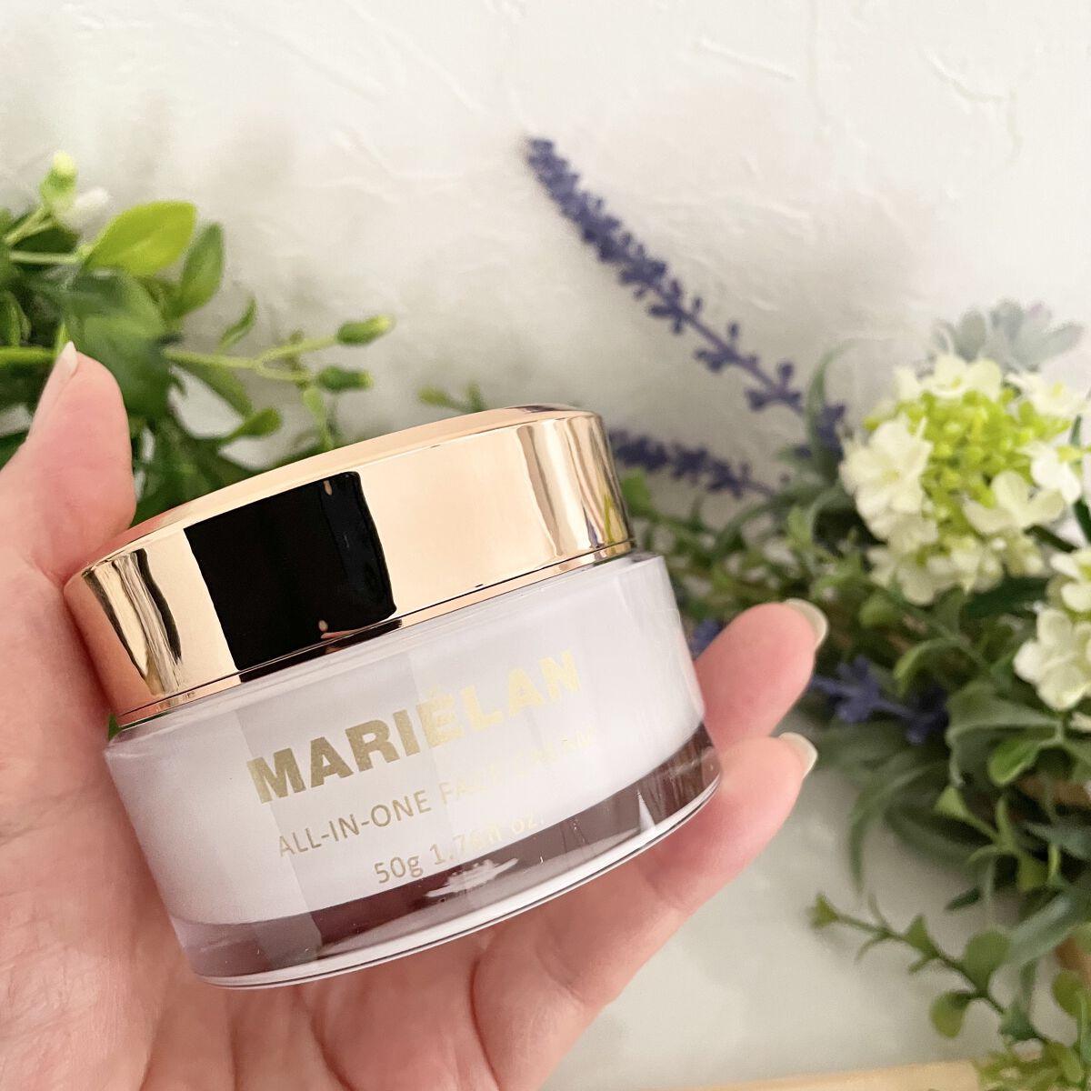 オールインワン フェイスクリーム /MARIÉLAN/オールインワン化粧品を使ったクチコミ（2枚目）