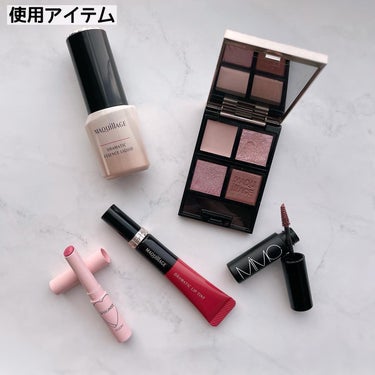 濱田あおい on LIPS 「..赤みシャドウにキラキラな日💖3つ前のpostでたくさん質問..」（3枚目）