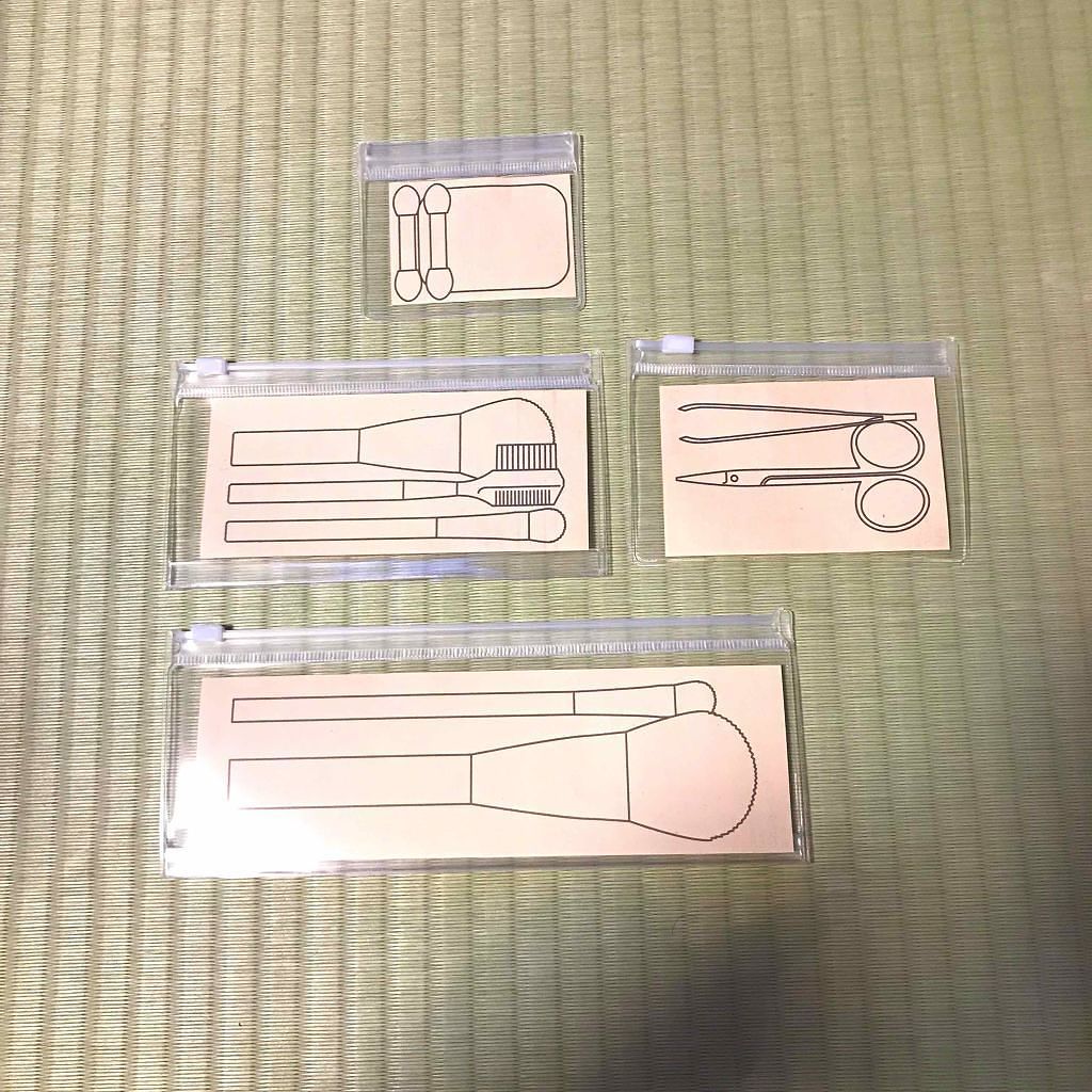 EVAクリアケース・大/無印良品/その他化粧小物を使ったクチコミ(1枚目)