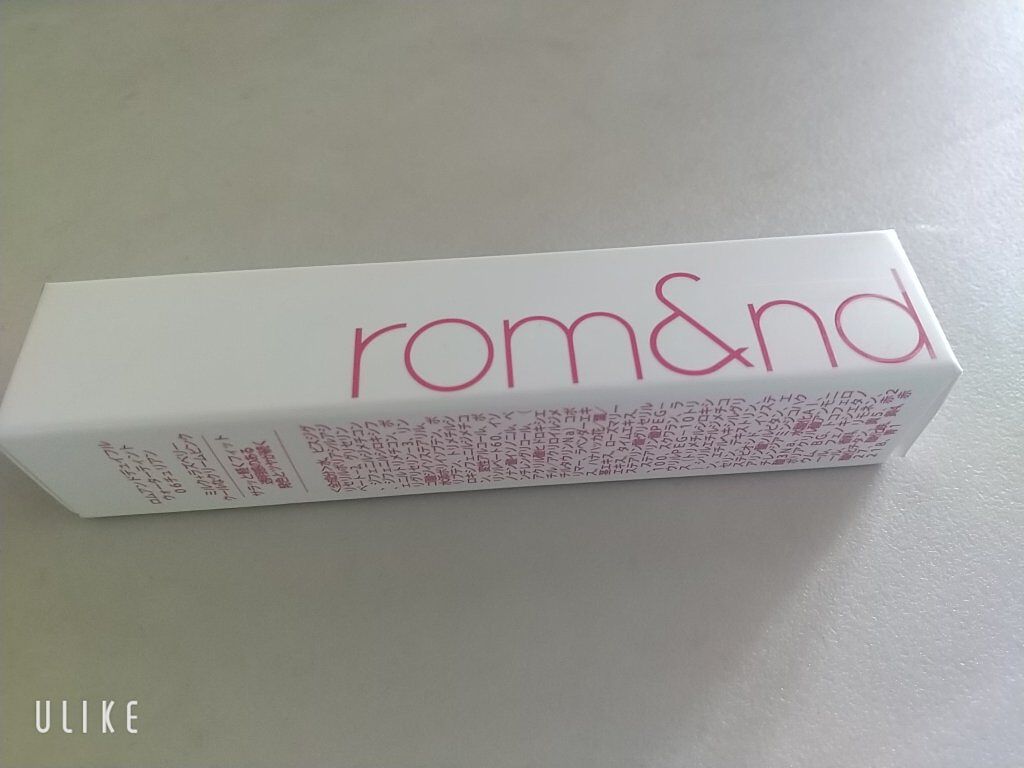 デュイフルウォーターティント/rom&nd/リップティントを使ったクチコミ（2枚目）