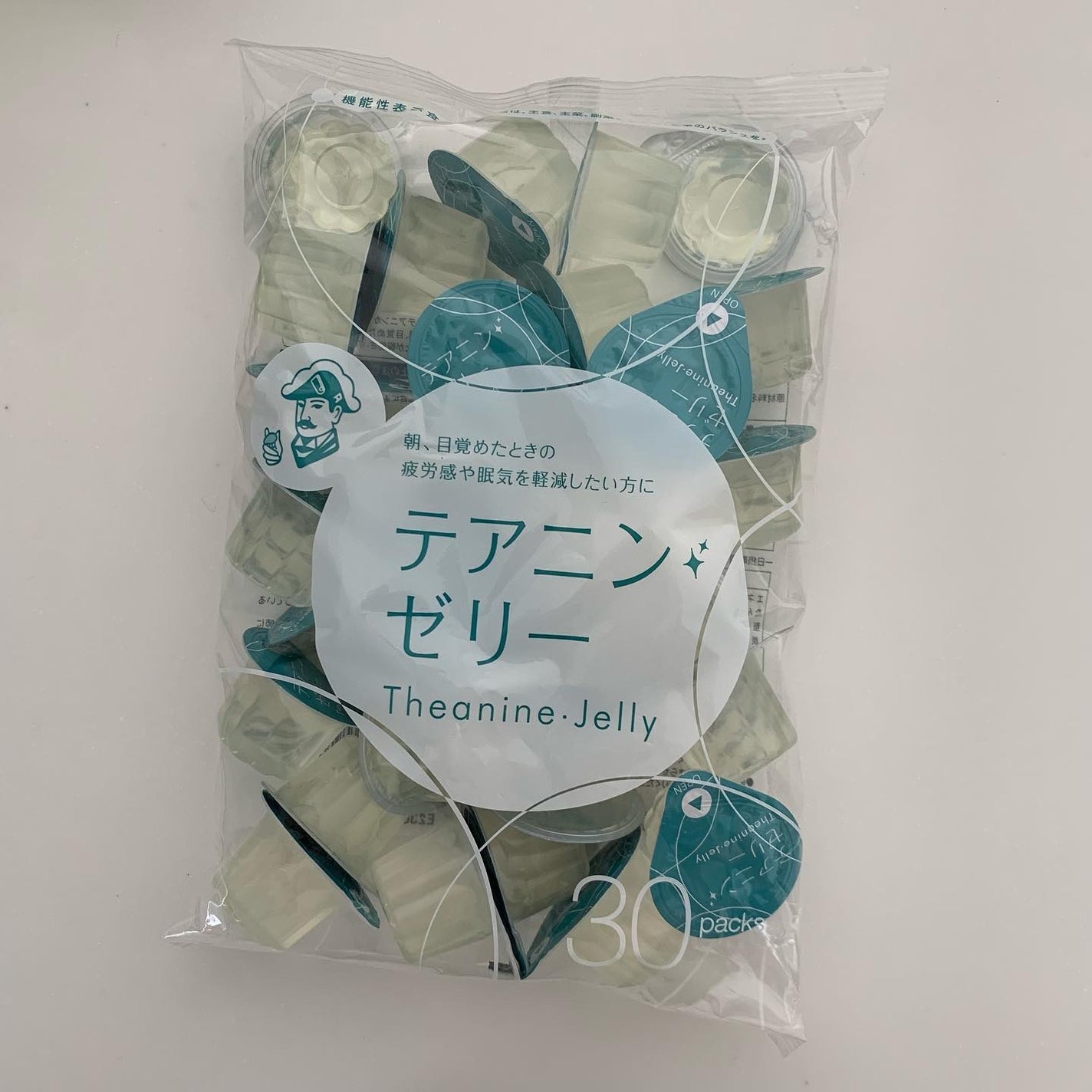 テアニン・ゼリー/森下仁丹/食品を使ったクチコミ(1枚目)