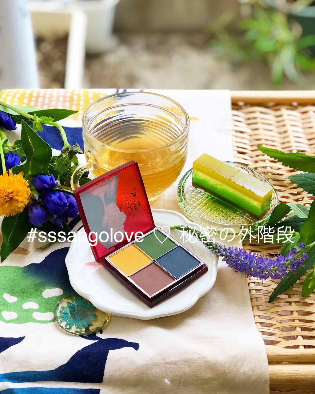 ウキヨモダン アイシャドウパレット/RMK/アイシャドウパレットを使ったクチコミ(1枚目)