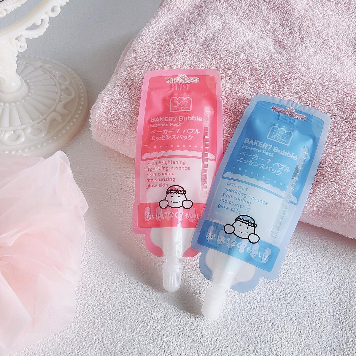 マジックバブルエッセンスパックMINI/BAKER7/シートマスク・パックを使ったクチコミ(1枚目)