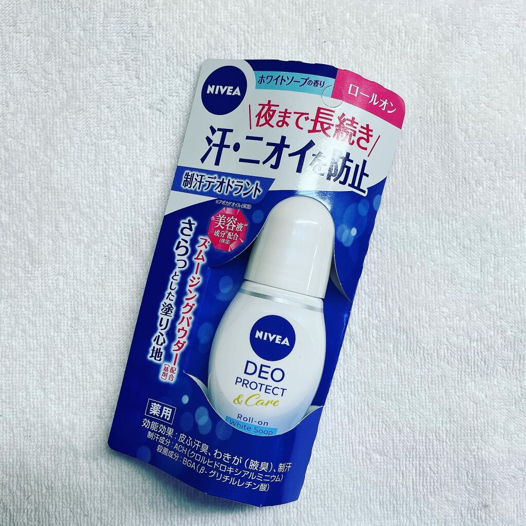 ニベアデオ ロールオン ホワイトソープの香り/ニベア/デオドラント・制汗剤を使ったクチコミ(1枚目)