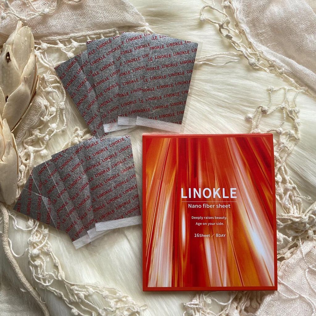 LINOKLEナノファイバーシート/さくらの森/美容液を使ったクチコミ（1枚目）