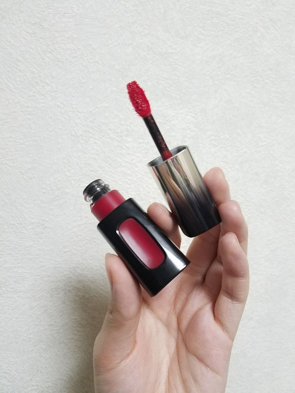 カラーリッシュエクストラルージュマット/ロレアル パリ/口紅を使ったクチコミ(1枚目)