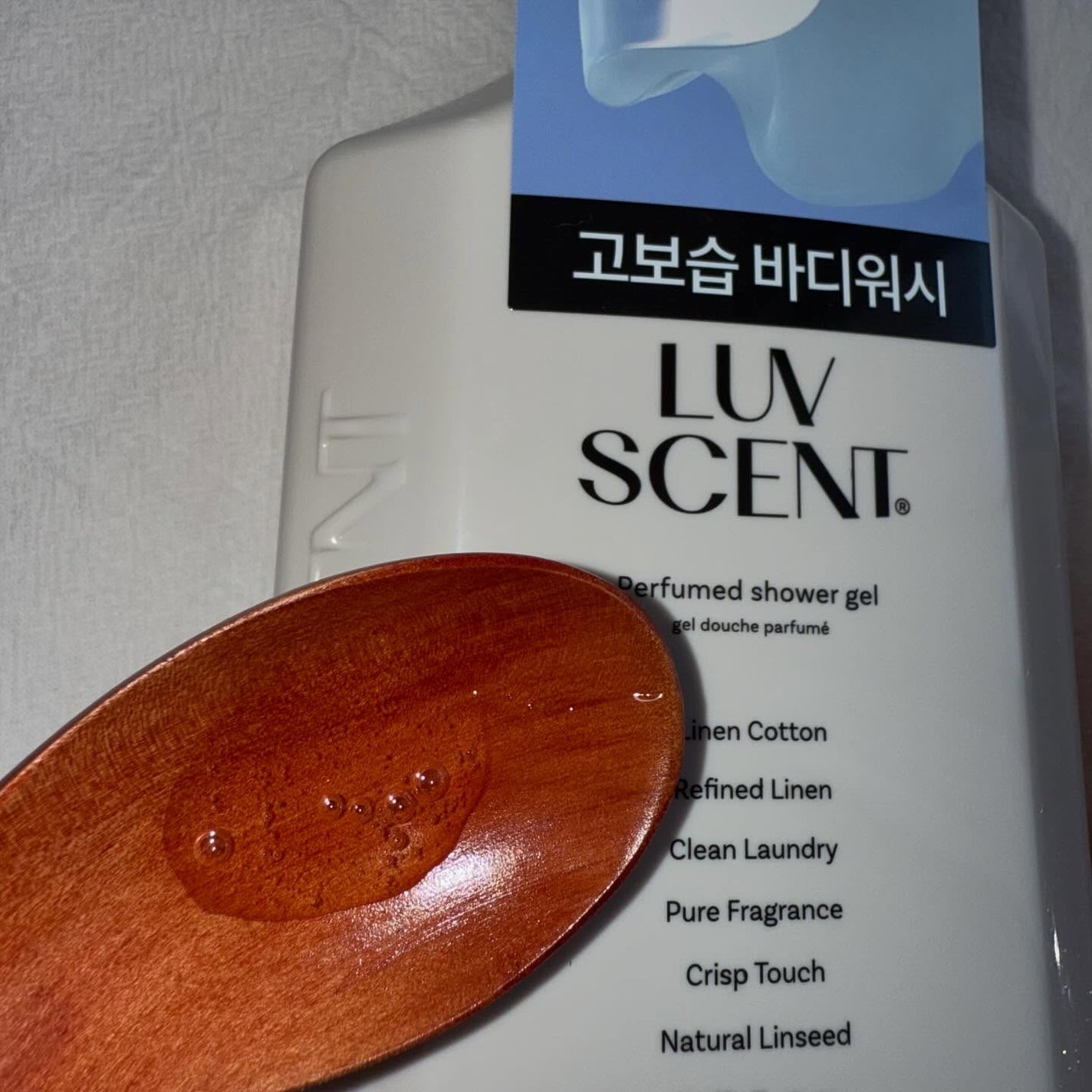 ボディウォッシュ ホワイトシャツ リネンコットン/LUV SCENT/ボディソープを使ったクチコミ(3枚目)