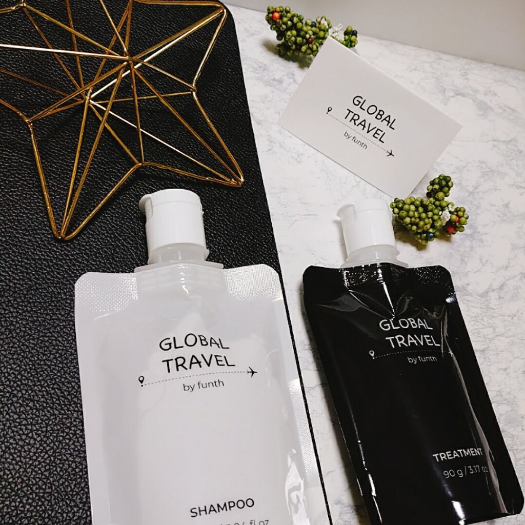 シャンプー／トリートメント/GLOBAL TRAVEL/市販シャンプーを使ったクチコミ（2枚目）