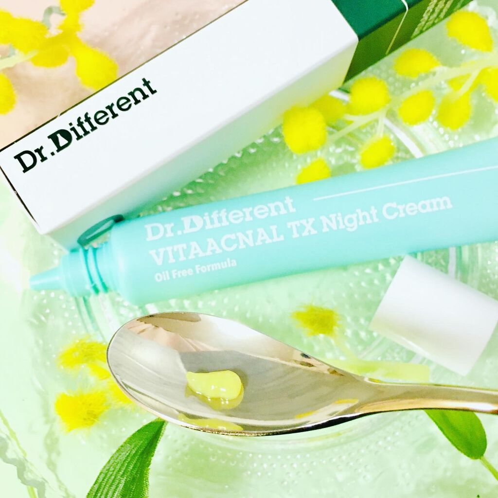 ビタアクナル TX ナイトクリーム/Dr.Different/フェイスクリームを使ったクチコミ(4枚目)