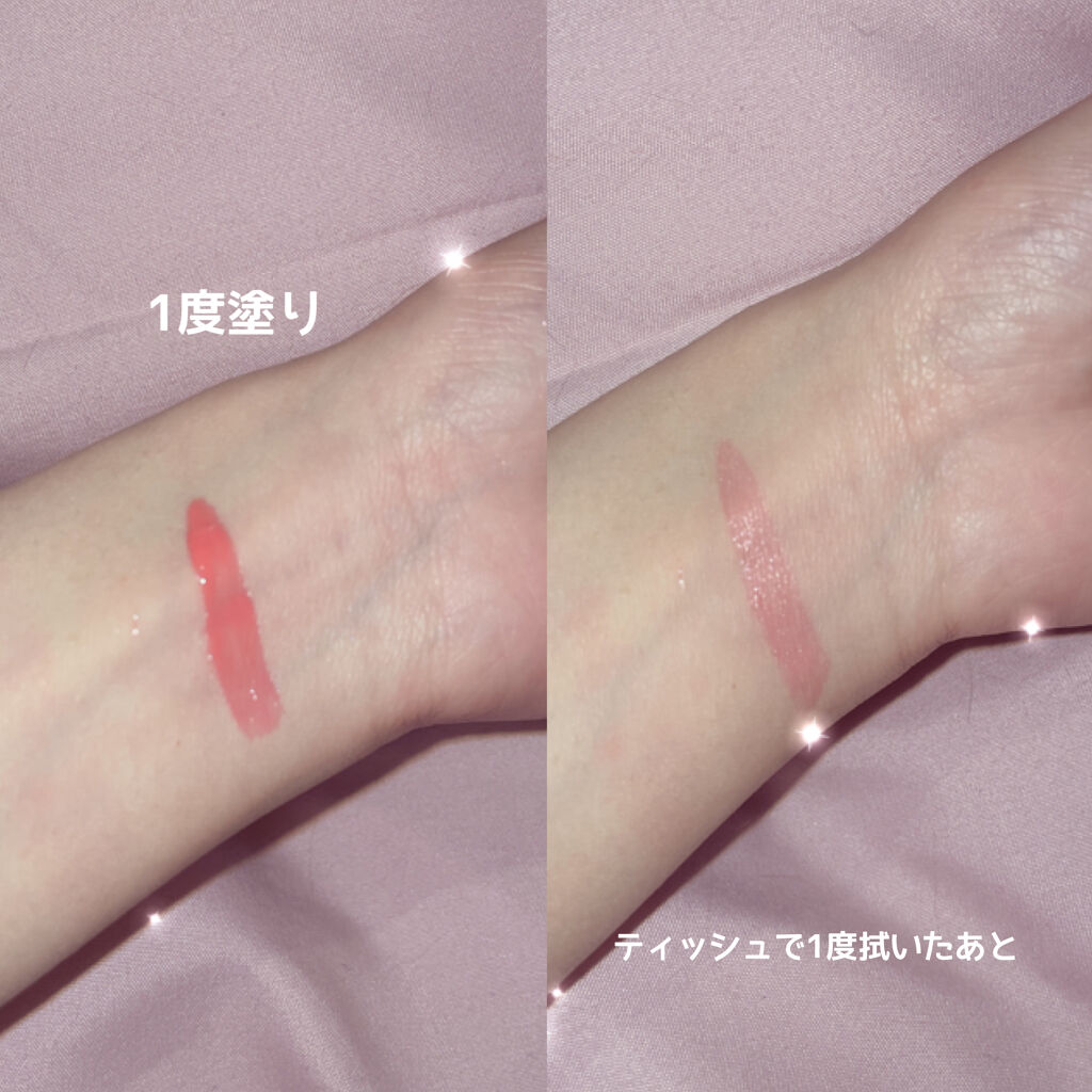 フォーエヴァージューシー オイルルージュ/JILL STUART/口紅を使ったクチコミ（2枚目）