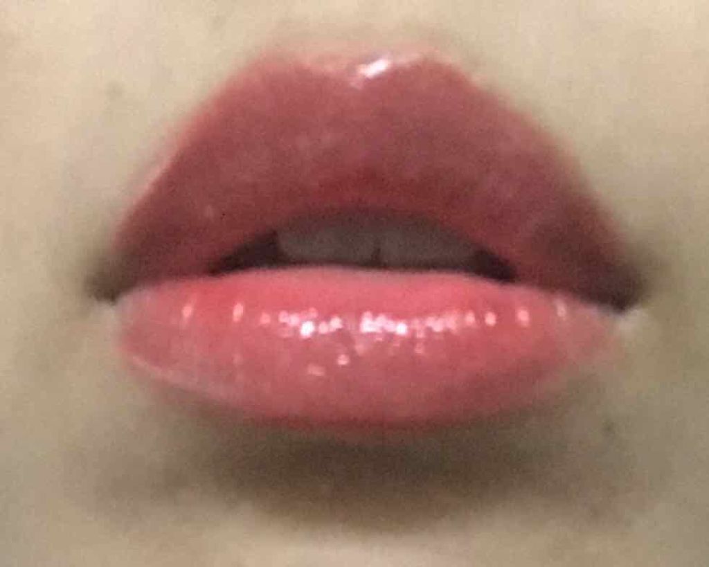 ディオール アディクト ラッカー プランプ 556 ダンスフロア/Dior/リップグロスを使ったクチコミ（3枚目）