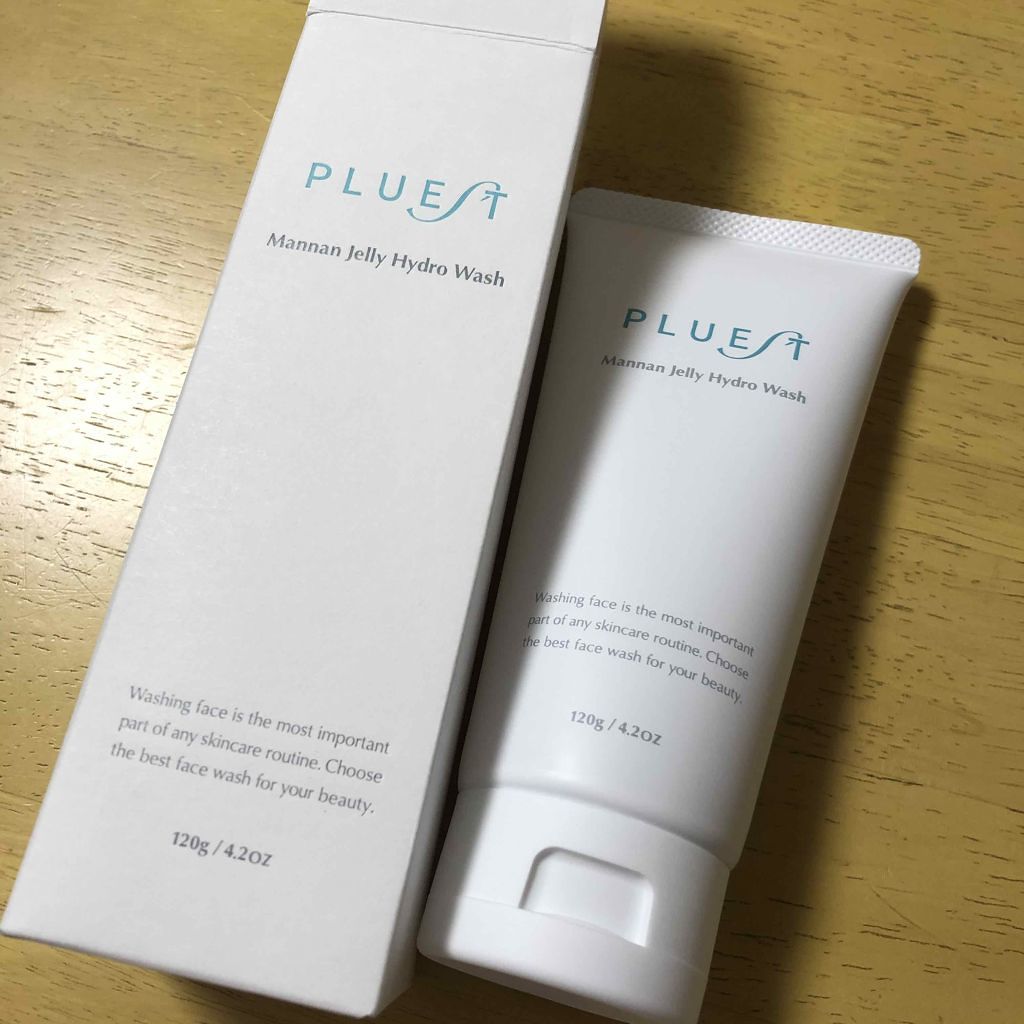 マンナンジェリーハイドロウォッシュ/PLUEST/洗顔料を使ったクチコミ（1枚目）