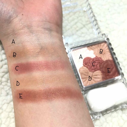 グロウフルールチークス/キャンメイク/パウダーチークを使ったクチコミ(3枚目)