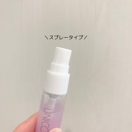 ユニコーン メイクアップグローフィックスミスト/SELF BEAUTY/フィックスミストを使ったクチコミ(3枚目)