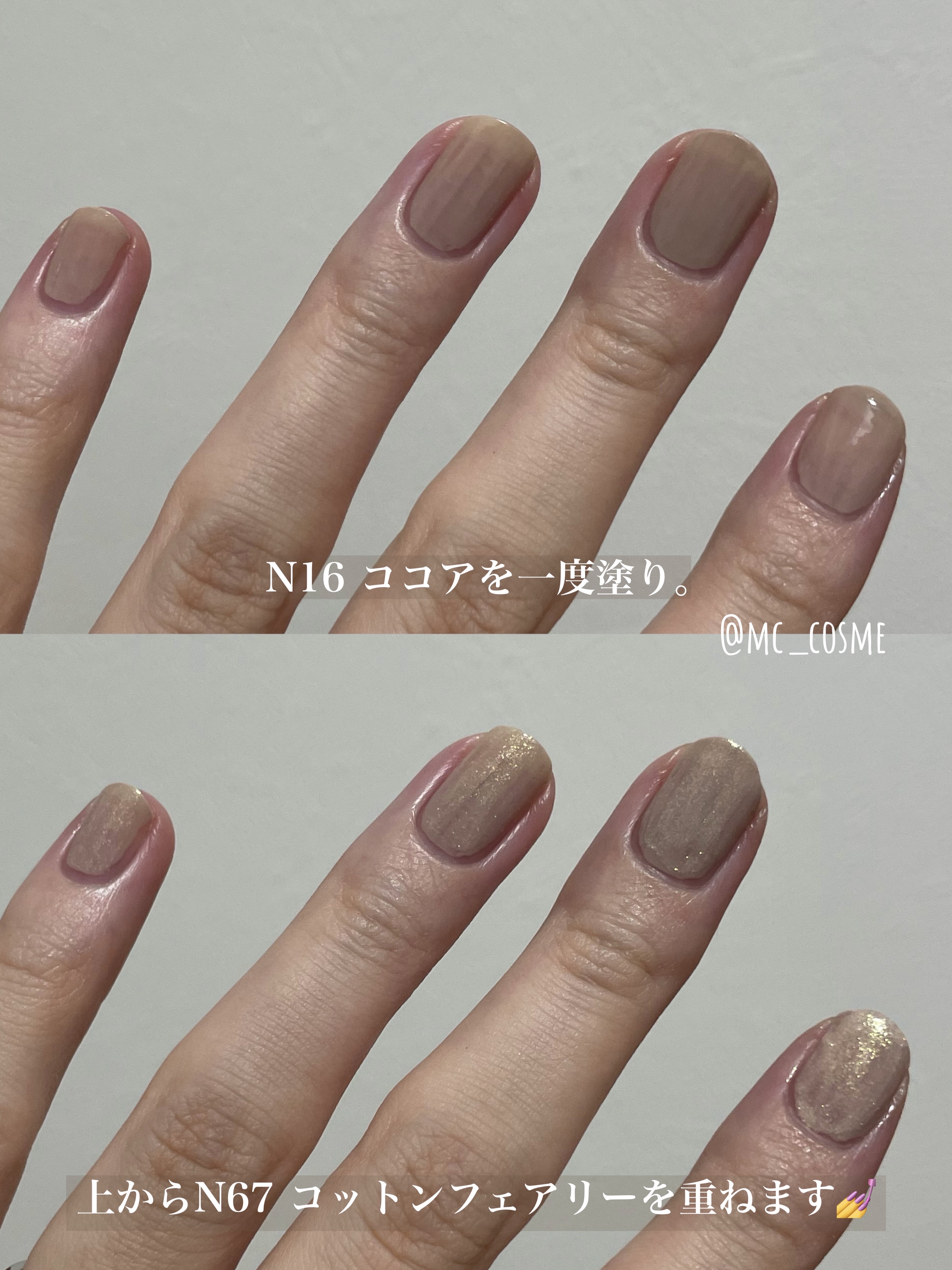 カラフルネイルズ/キャンメイク/マニキュアを使ったクチコミ（2枚目）