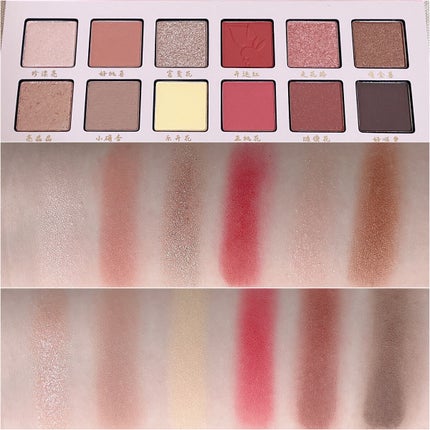 エクスプローラ12色 動物アイシャドウパレット/PERFECT DIARY/アイシャドウパレットを使ったクチコミ(3枚目)