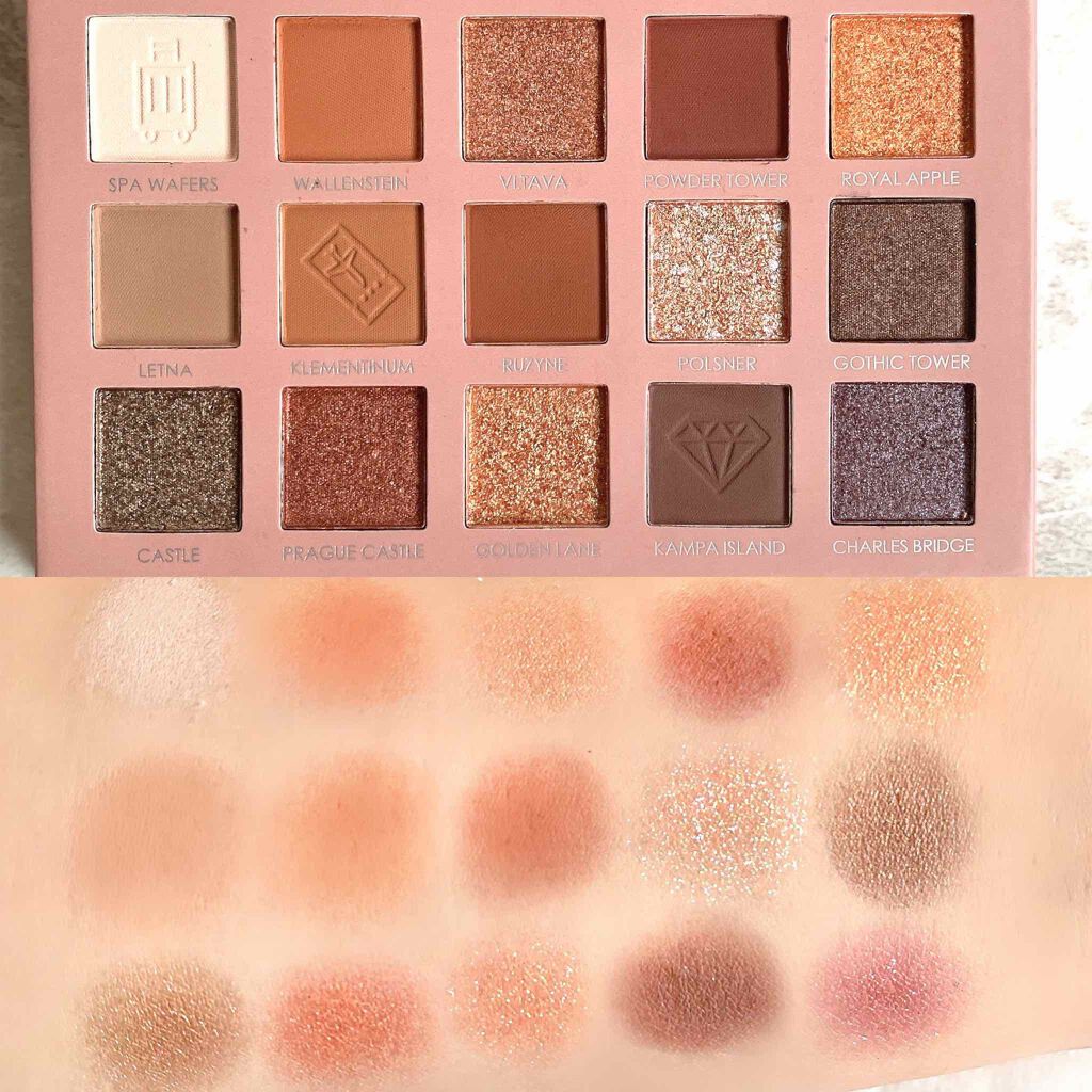 GO TRAVEL 15色アイシャドウパレット/FOCALLURE/アイシャドウパレットを使ったクチコミ（2枚目）