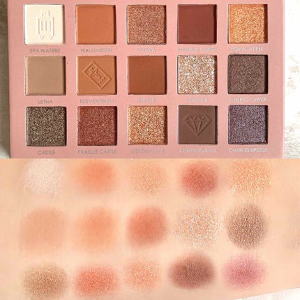 GO TRAVEL 15色アイシャドウパレット/FOCALLURE/アイシャドウパレットを使ったクチコミ(2枚目)