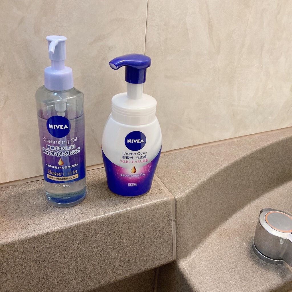 ニベア クリアビューティー弱酸性泡洗顔 もっちり美肌/ニベア/泡洗顔を使ったクチコミ(5枚目)