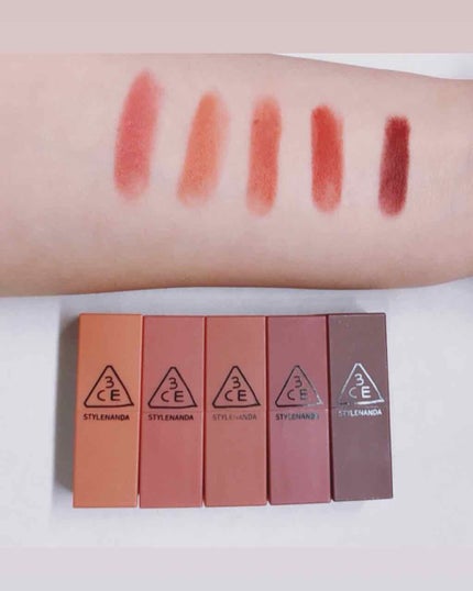 3CE LIP COLOR MINI KIT/3CE/口紅を使ったクチコミ(4枚目)