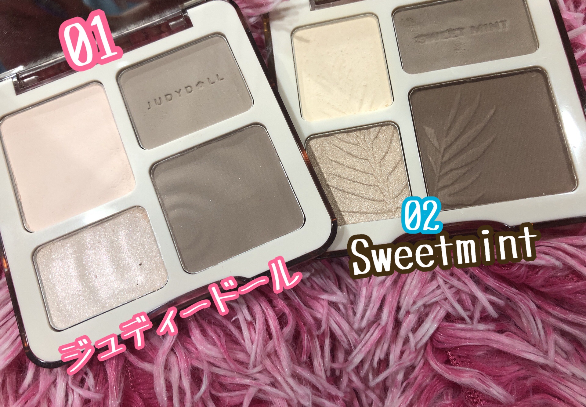 JUDYDOLL メリハリマスターパレット/JUDYDOLL/パウダーハイライトを使ったクチコミ（2枚目）