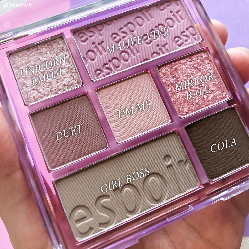 リアルアイパレット/espoir/マルチパレットを使ったクチコミ（3枚目）