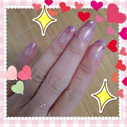 サンリオネイル/DAISO/マニキュアを使ったクチコミ(1枚目)
