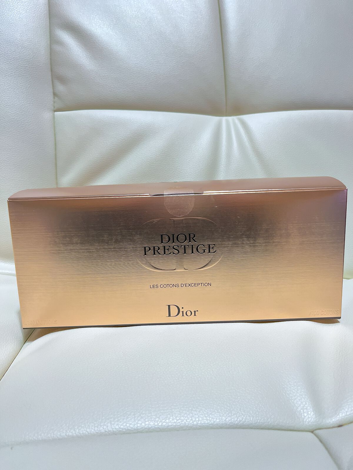 ディオール フェイシャル コットン/Dior/コットンを使ったクチコミ（1枚目）