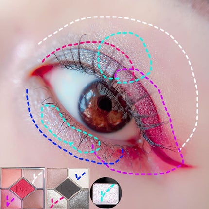 【旧】サンク クルール クチュール/Dior/アイシャドウパレットを使ったクチコミ(2枚目)