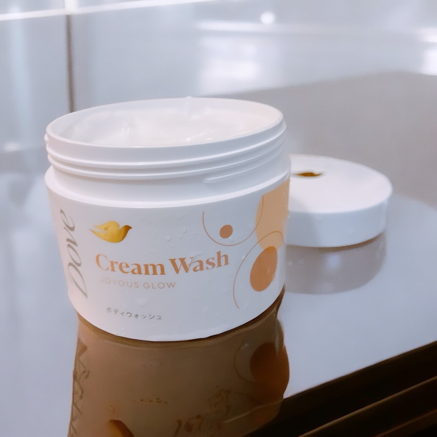 ダヴ クリームボディウォッシュ ジョイアスグロウ/ダヴ/ボディソープを使ったクチコミ（1枚目）