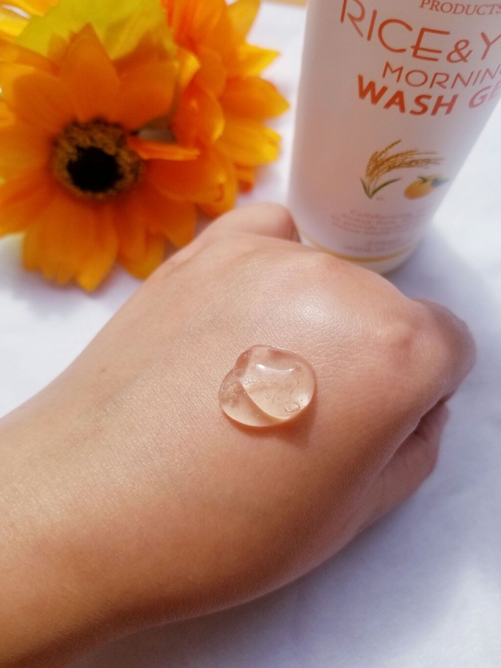 ライス＆ゆずモーニングウォッシュジェル/世田谷コスメ/その他洗顔料を使ったクチコミ（3枚目）