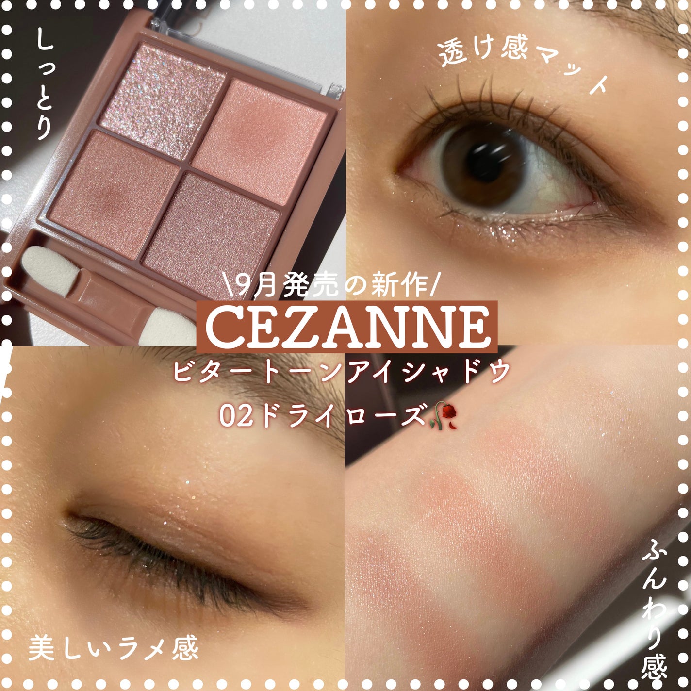 ビタートーンアイシャドウ/CEZANNE/パウダーアイシャドウを使ったクチコミ(1枚目)
