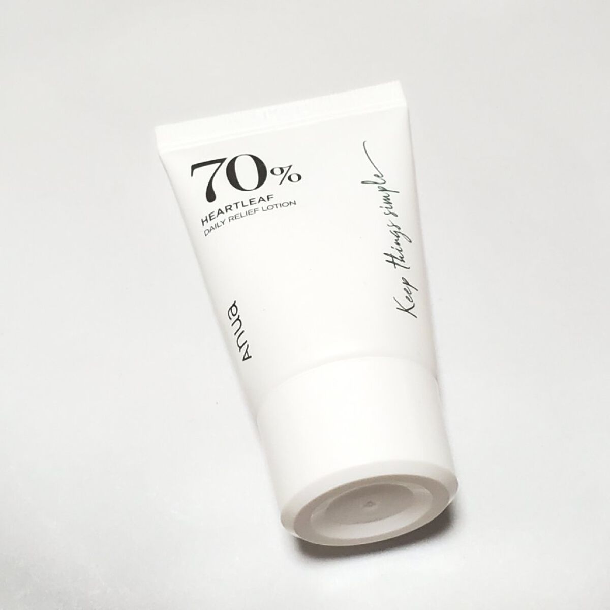 ドクダミ 70 インテンスカーミングクリーム/Anua/フェイスクリームを使ったクチコミ（1枚目）