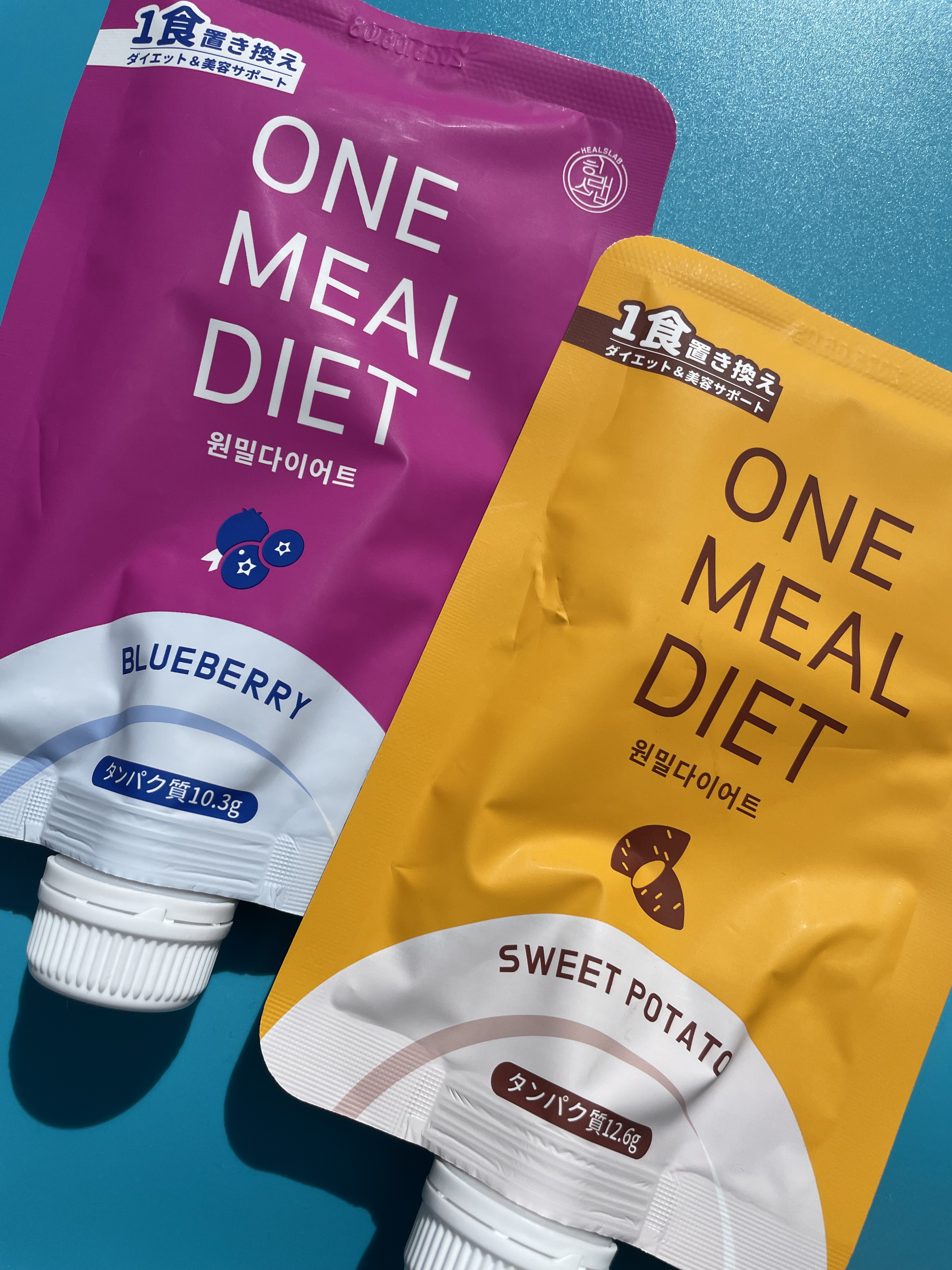 HEALSLAB ONE MEAL DIET＜スイートポテト味＞/HEALSLAB/ドリンクを使ったクチコミ（1枚目）