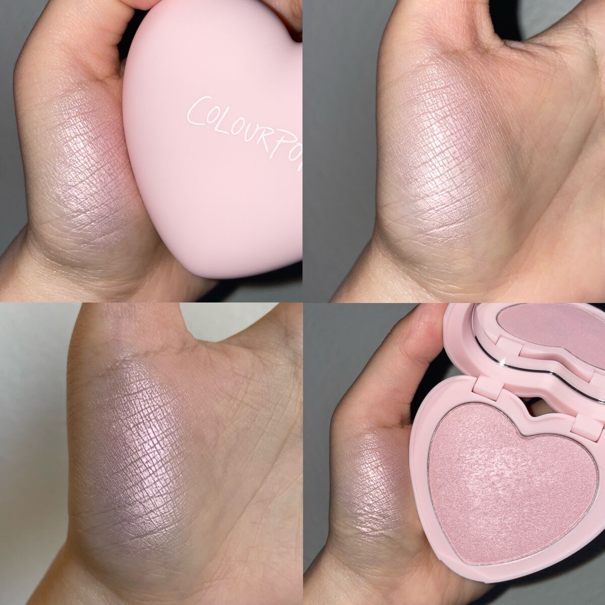 pressed powder highlighter/ColourPop/パウダーハイライトを使ったクチコミ（2枚目）