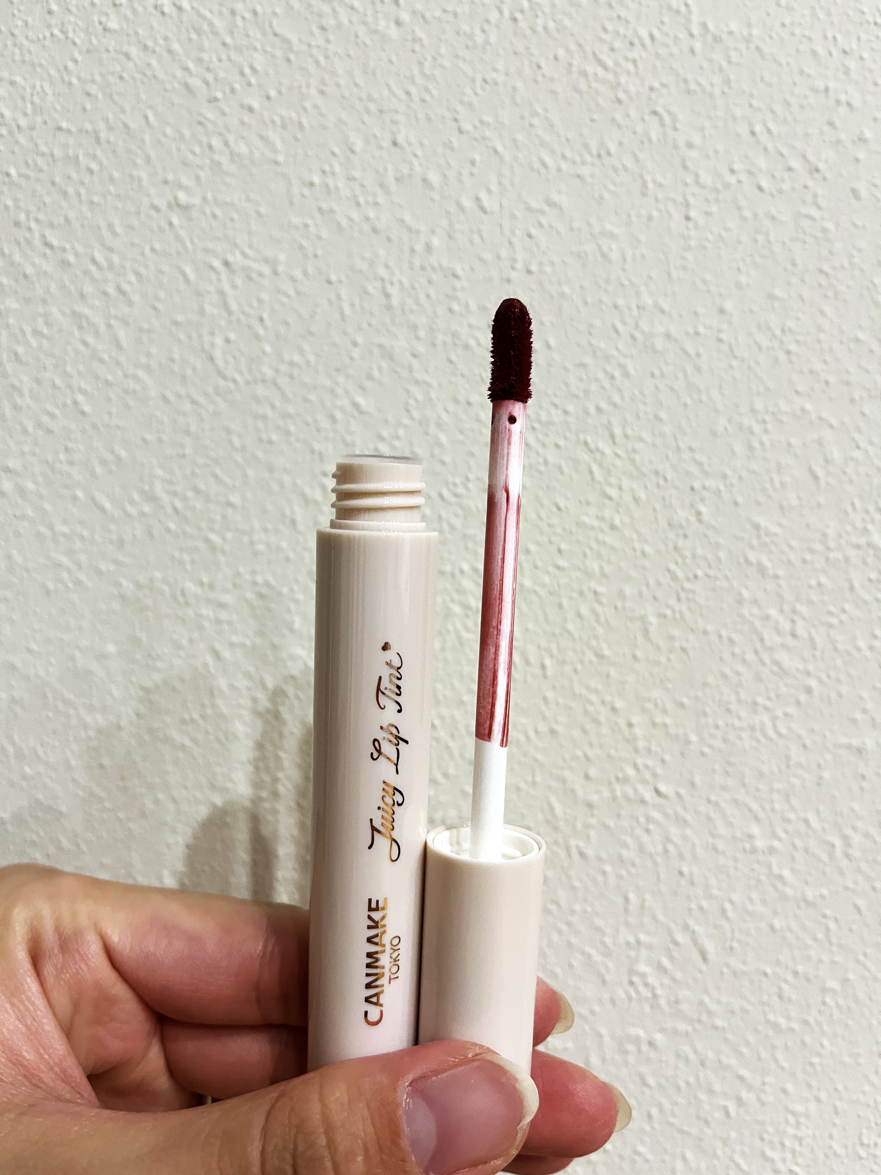 ジューシーリップティント 05 クラシックフィグ /キャンメイク/口紅を使ったクチコミ（2枚目）